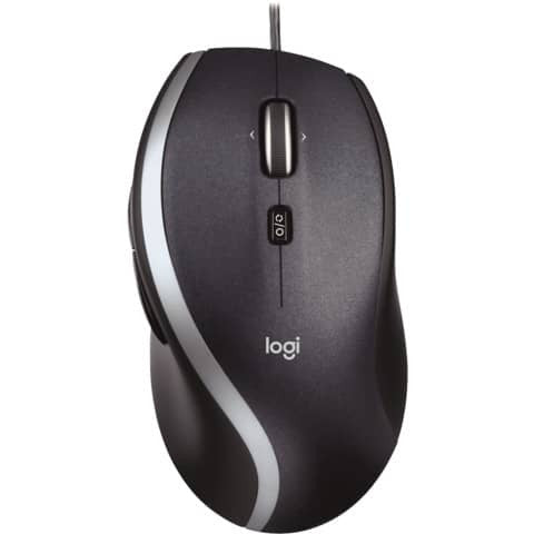 Maus M500 USB Laser schwarz