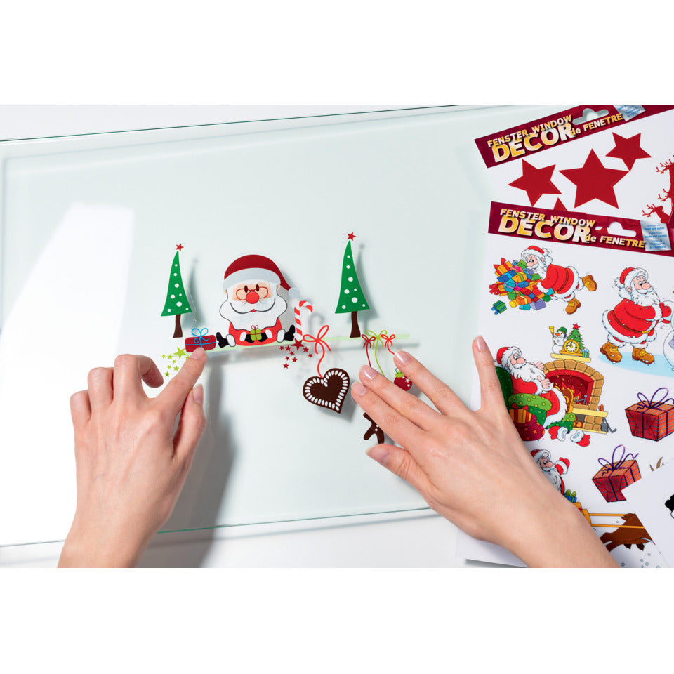 Fensterbilder Weihnachtsfreude, 7 Stück HERMA 15115