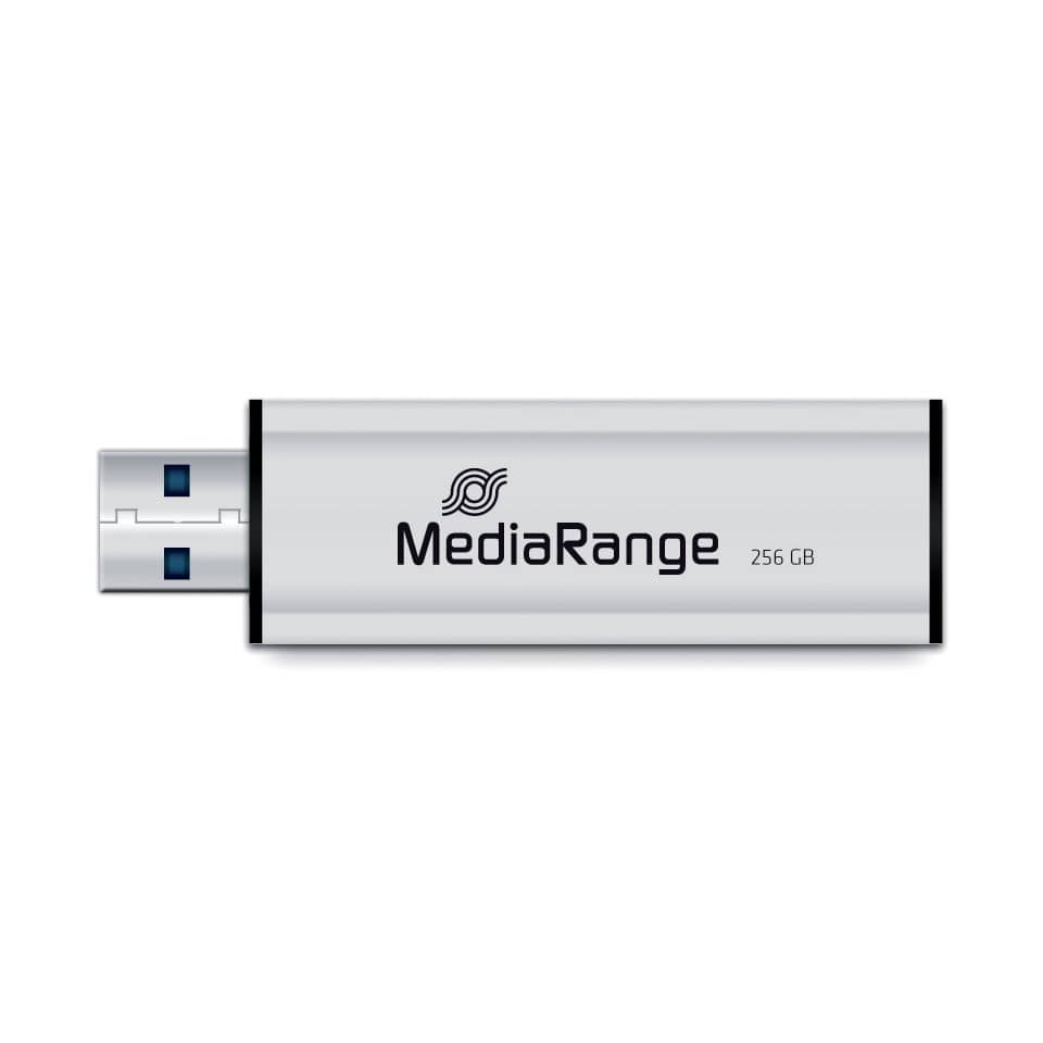 USB Stick 3.0, 256 GB, silber MEDIARANGE MR919