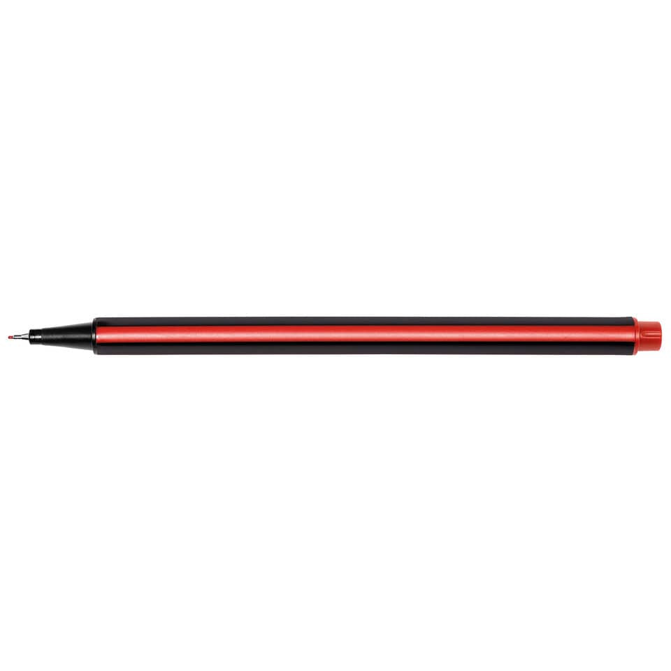 Fineliner, 0,4mm, dreieckig, rot Q-CONNECT KF18049