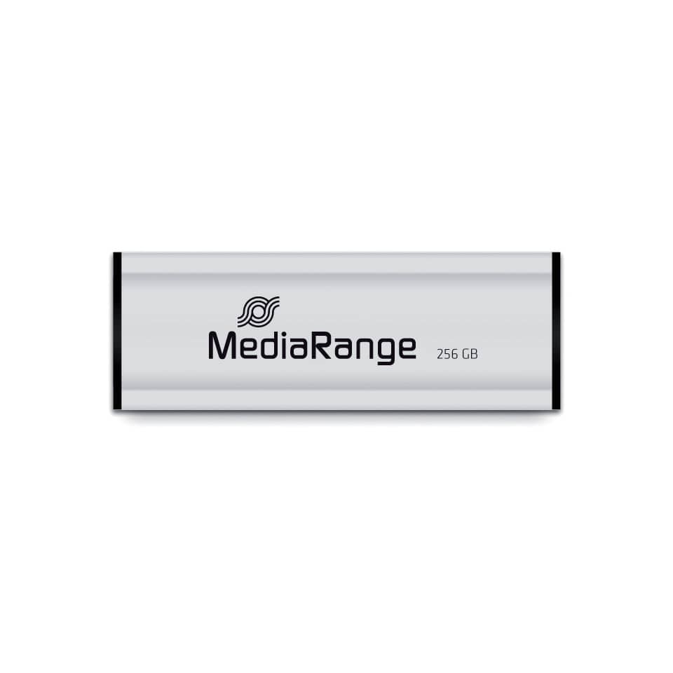 USB Stick 3.0, 256 GB, silber MEDIARANGE MR919