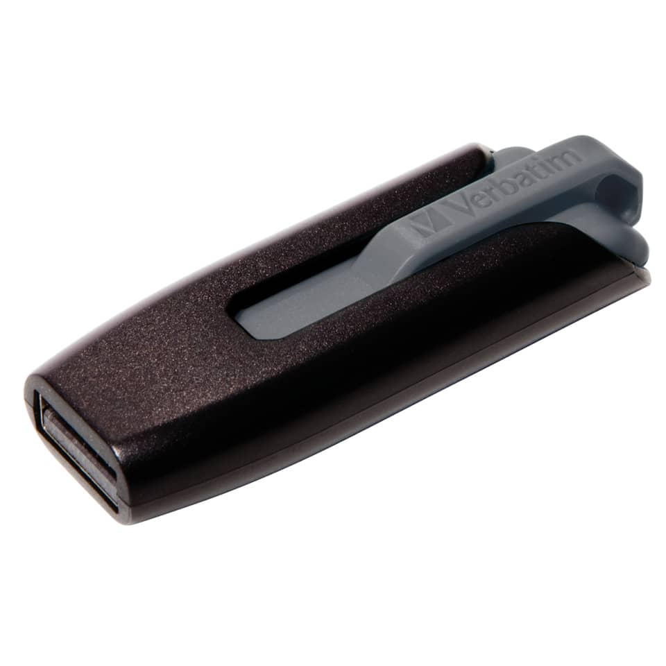 USB Stick 3.0, 256 GB, schwarz VERBATIM VER49168 VERBATIM 49168