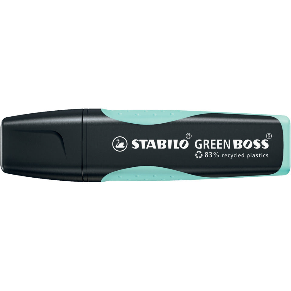 Textmarker GREEN BOSS® Pastel, 2-5mm, zartes Türkis STABILO 6070/113