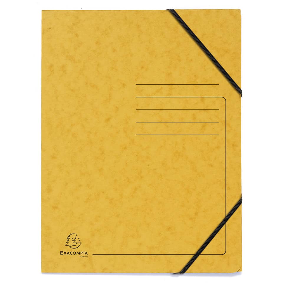 Sammelmappe, A4, 355g/m², Colorspan, gelb EXACOMPTA 555419E EXACOMPTA 555419E Colorspan