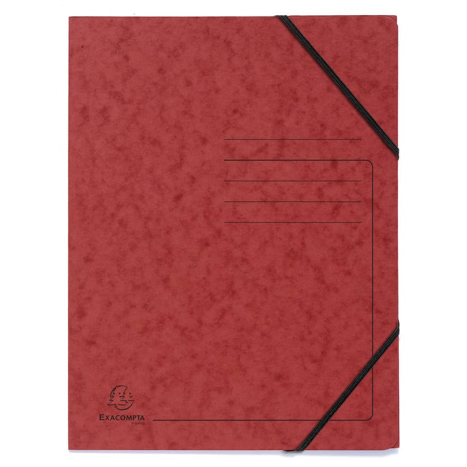 Sammelmappe, A4, 355g/m², Colorspan, rot EXACOMPTA 555415E EXACOMPTA 555415E Colorspan