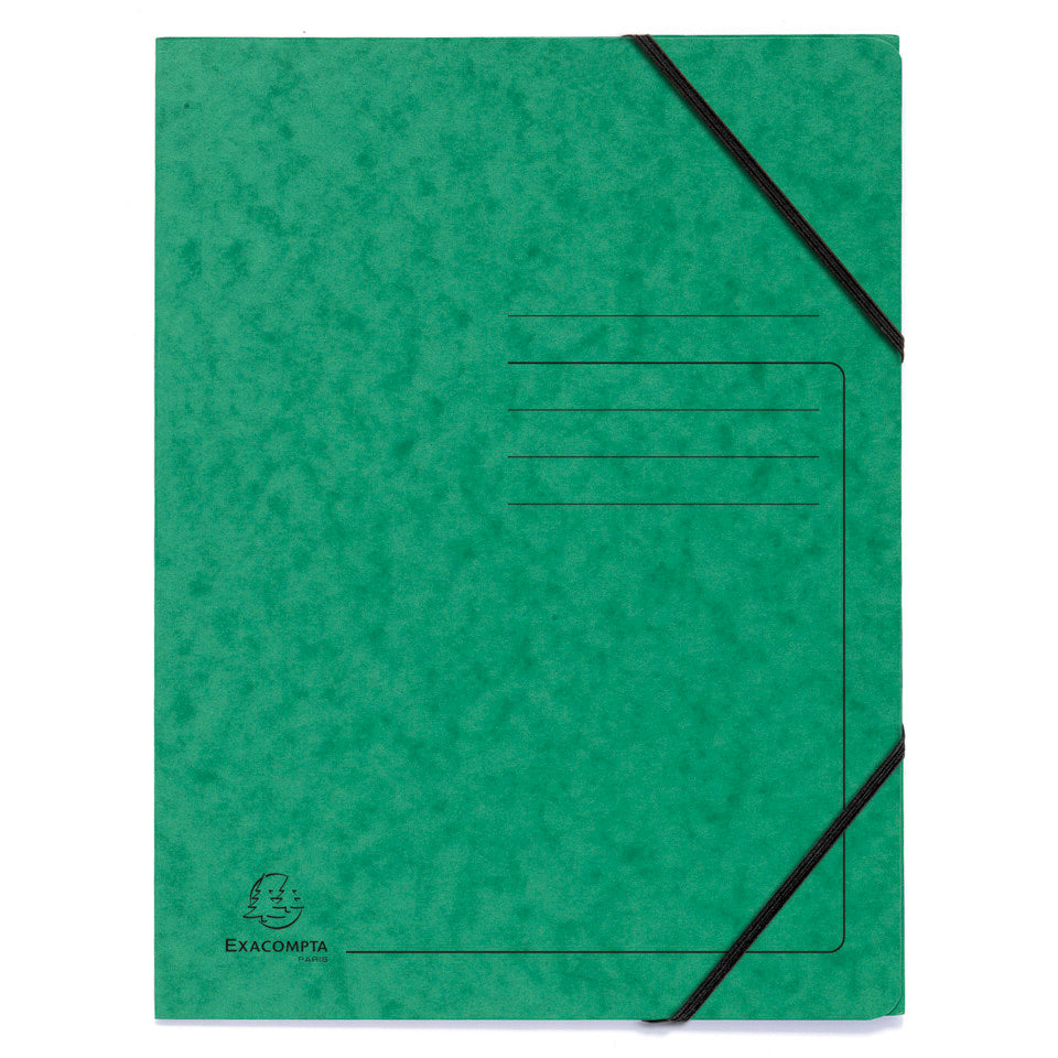 Sammelmappe, A4, 355g/m², Colorspan, grün EXACOMPTA 555413E EXACOMPTA 555413E Colorspan