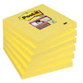 Haftnotizblock Super Sticky Notes, 76 x 76 mm, ultragelb, 6 x 90 Blatt POST-IT 654-S6 POST-IT 654-S6 76x76mm