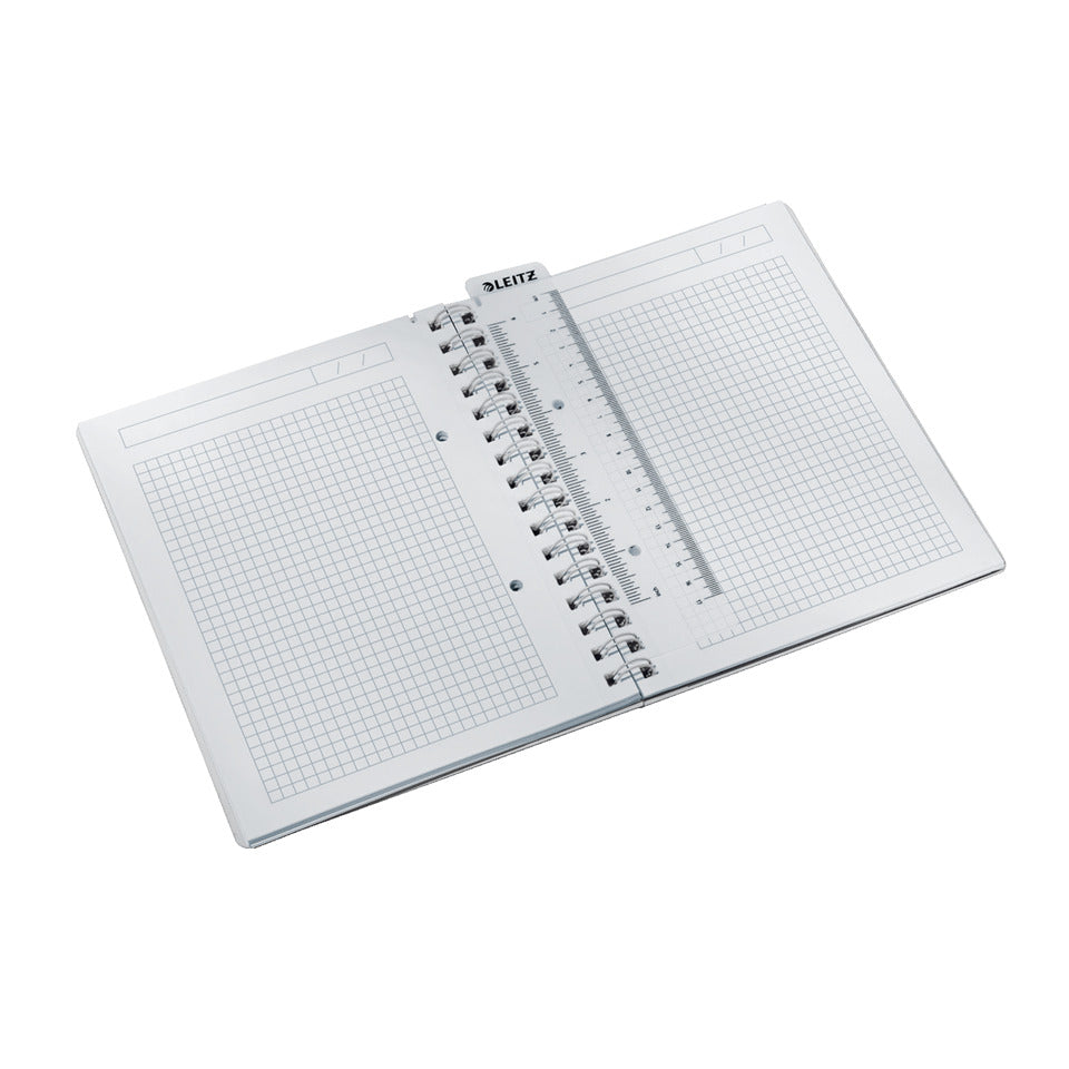 Collegeblock WOW, A5, PP, kariert, holzfrei, 80 Blatt, blau LEITZ 46410036 LEITZ 4641-00-36  80Bl kar.