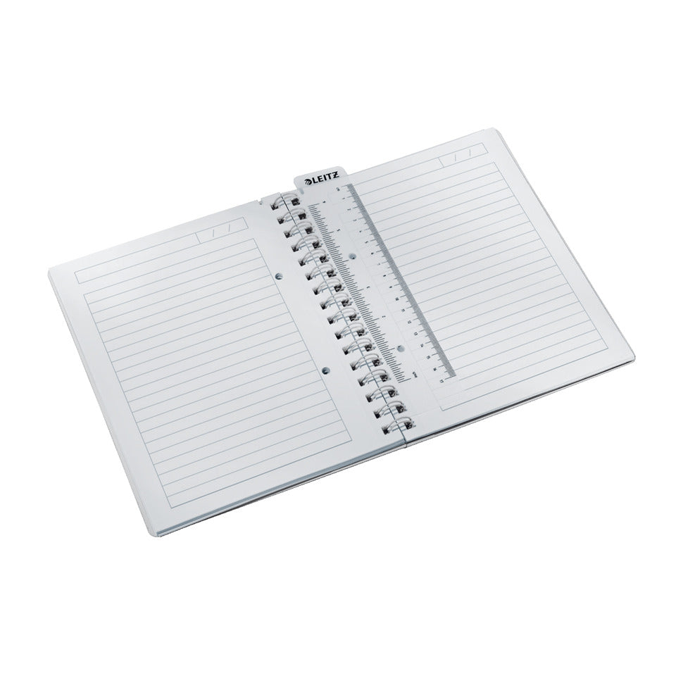 Collegeblock WOW, A5, PP, liniert, holzfrei, 80 Blatt, eisblau LEITZ 46390051 LEITZ 4639-00-51  80Bl lin.