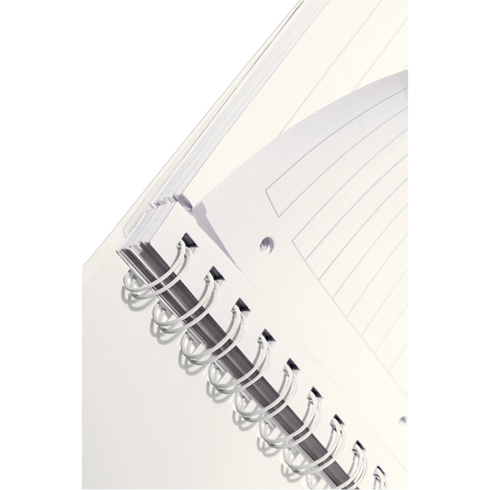 Collegeblock WOW, A4, PP, kariert, holzfrei, 80 Blatt, eisblau LEITZ 46380051 LEITZ 4638-00-51 kariert