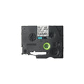 Schriftband, 12mmx8m, schwarz/transparent Q-CONNECT KF18864 Q-CONNECT KF18864 12mm 8m kompatibel
