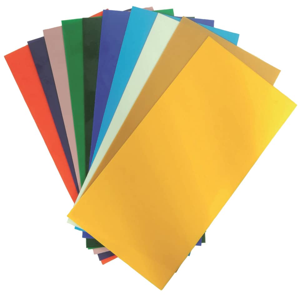 Wachsplatte, 200 x 100 mm, 10 Stück, uni sortiert WIEDEMANN 332004.028 332004.028 200x100mm
