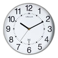 Wanduhr WAVE, Ø30cm, Funksteuerung, metallgrau UNILUX 400094562