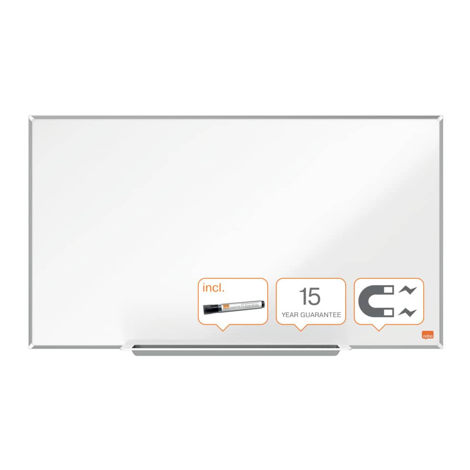 Whiteboard Impression Pro Stahl Widescreen 32", magnetisch, weiß NOBO 1915253 NOBO 1915253 41x72cm
