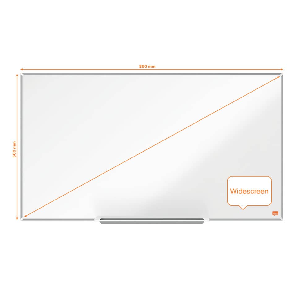 Whiteboard Impression Pro Stahl Widescreen 40", magnetisch, weiß NOBO 1915254 NOBO 1915254 51x90cm