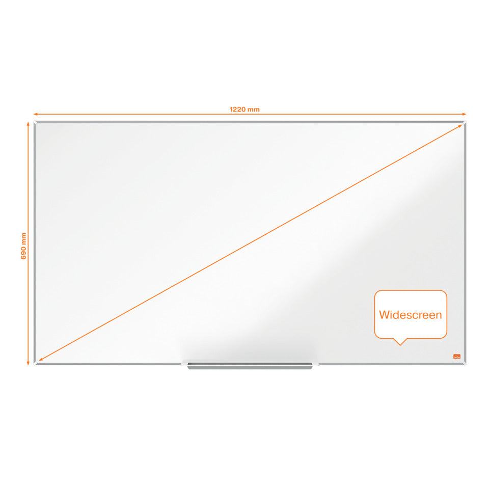 Whiteboard Impression Pro Stahl Widescreen 55", magnetisch, weiß NOBO 1915255 NOBO 1915255 70x123cm
