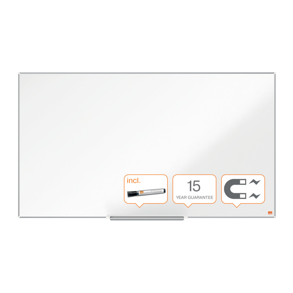 Whiteboard Impression Pro Stahl Widescreen 55", magnetisch, weiß NOBO 1915255 NOBO 1915255 70x123cm