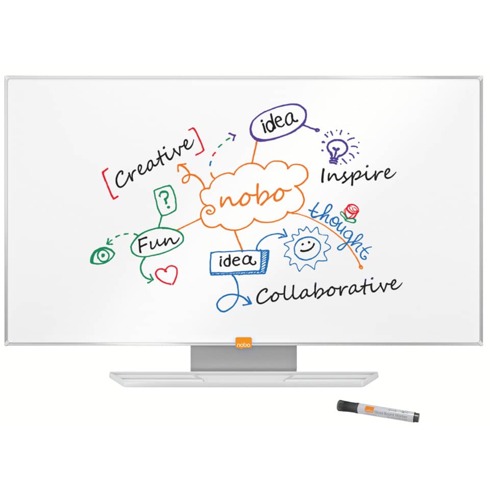 Whiteboard Impression Pro Stahl Widescreen 40", magnetisch, weiß NOBO 1915254 NOBO 1915254 51x90cm