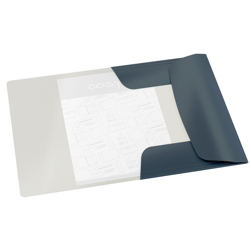 Eckspannermappe Cosy, A4, Karton, grau LEITZ 30020089 LEITZ 3002-00-89 Karton