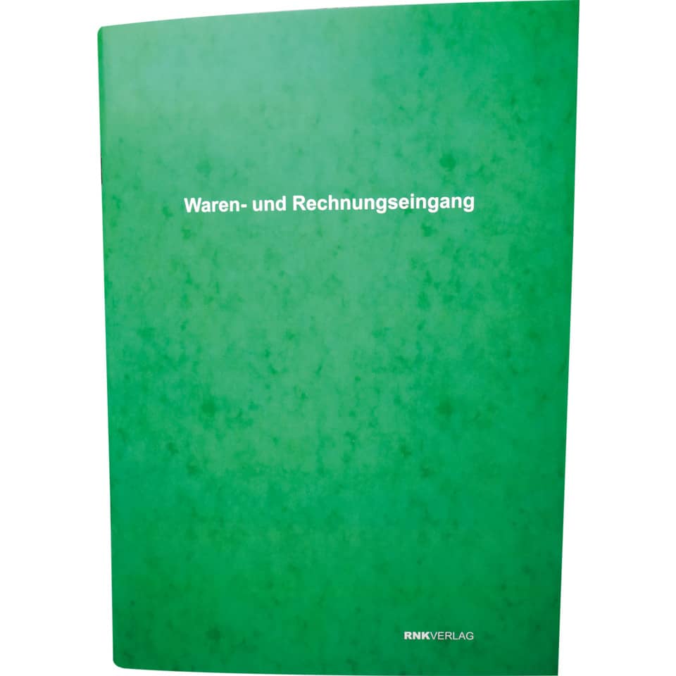 Waren- und Rechnungseingangsbuch für Netto-Verbuchung, A4, 40 Blatt, kartoniert RNK 30013 RNK 30013 Netto