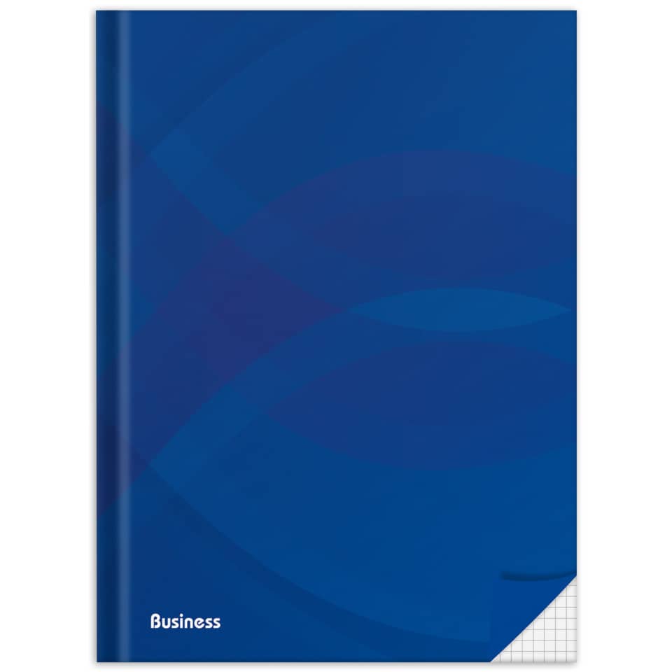 Notizbuch "Business blau", A4, 96 Blatt, kariert RNK 46499 RNK 46499 96Bl kariert