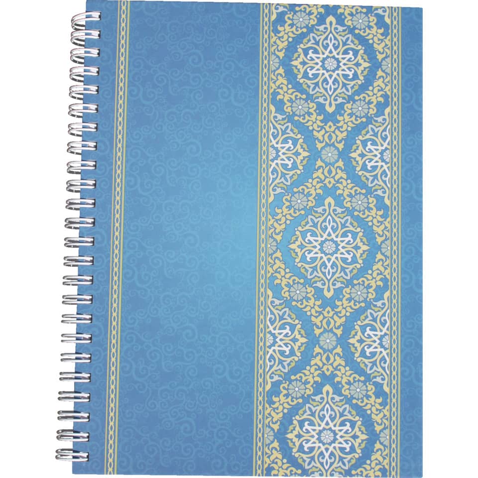 Notizbuch mit Register A-Z "Blue Orient", DIN A5, liniert, 48 Blatt RNK 46504 RNK 46504 m.Register