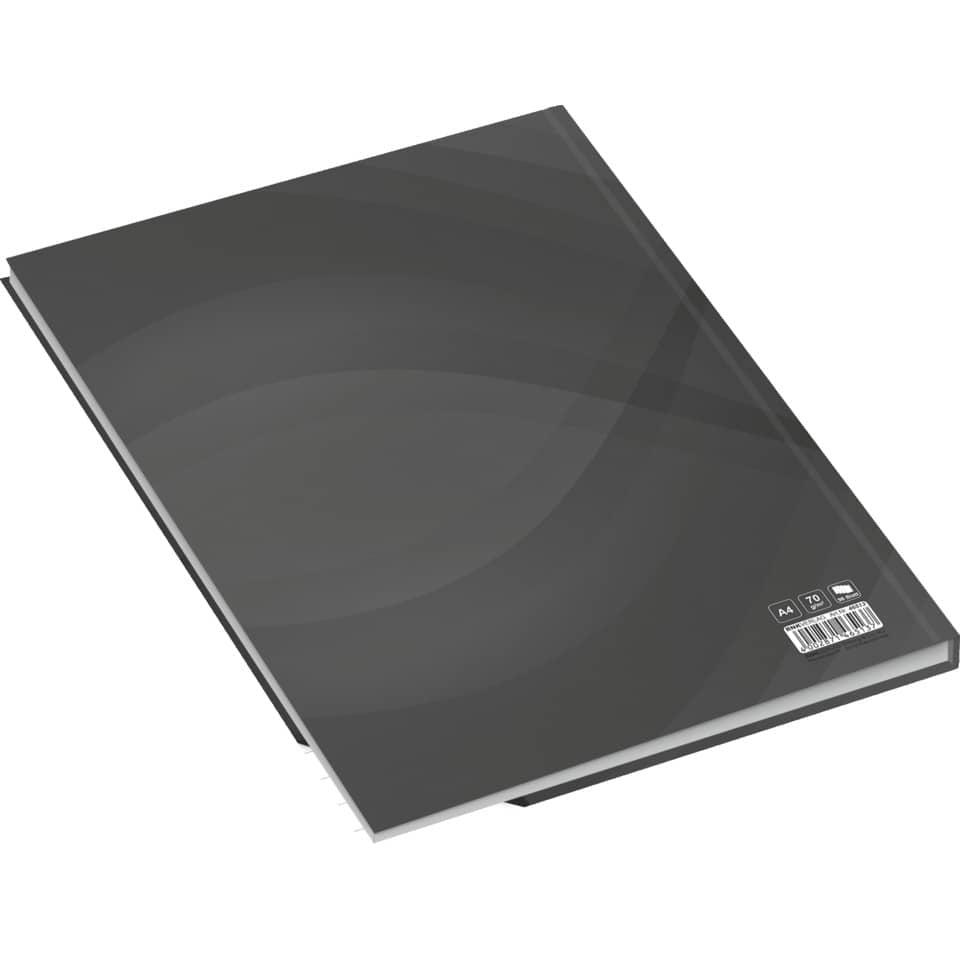 Notizbuch "notes carbon black", A4, 96 Blatt, liniert RNK 46513 RNK 46513 96BL liniert