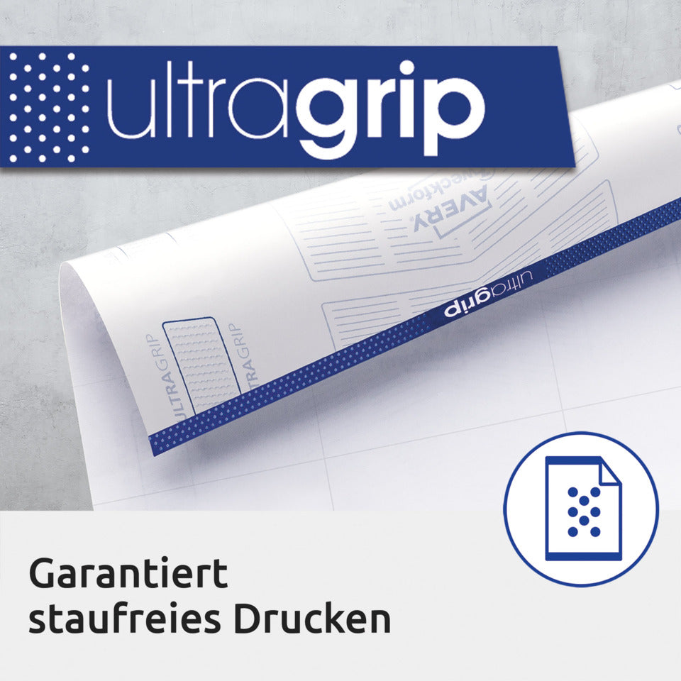 Universaletiketten, 105x48mm, 120 Stück, weiß AVERY ZWECKFORM 3424-10 AVERY ZWECKFORM 3424-10 10 Blatt