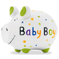 Sparschwein klein "Baby Boy´", 12,5 x 9 x 9 cm, Keramik KCG 10029612 KCG 101764/10029612 Baby Boy