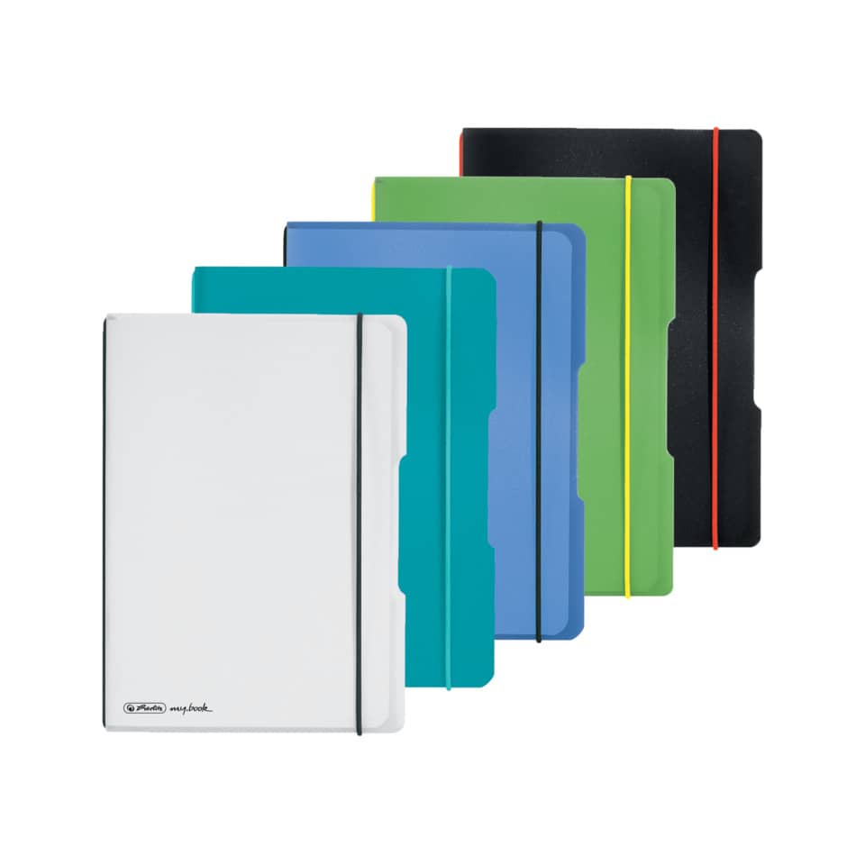 Notizheft my.book flex, A5, 40 Blatt, kariert, türkis HERLITZ 300004990 HERLITZ 300004990 50015993 my.book Fl