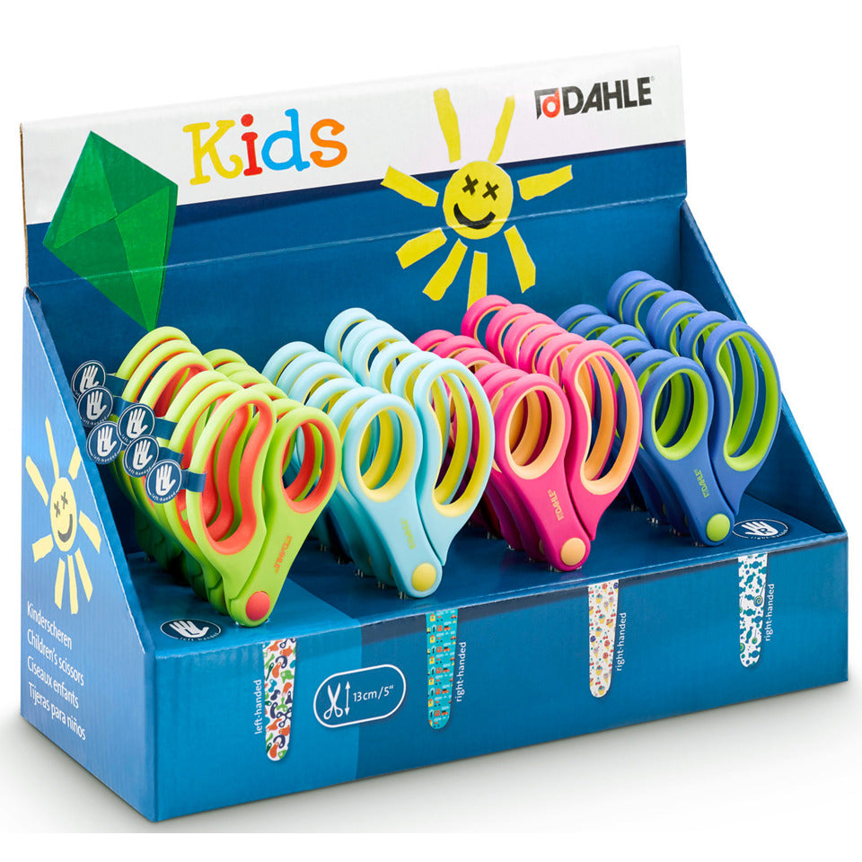 Kinderscheren-Display KIDS, rund 130 mm, verschiedene Motive DAHLE 54683-15837 DAHLE 54683-15837 im Display