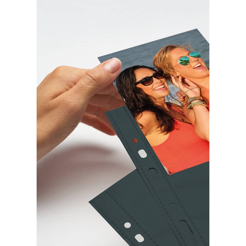 Fotosichthüllen Fotophan, 10 x 15cm hoch, 10 Stück, schwarz HERMA 7785 HERMA 7785  10 Stück