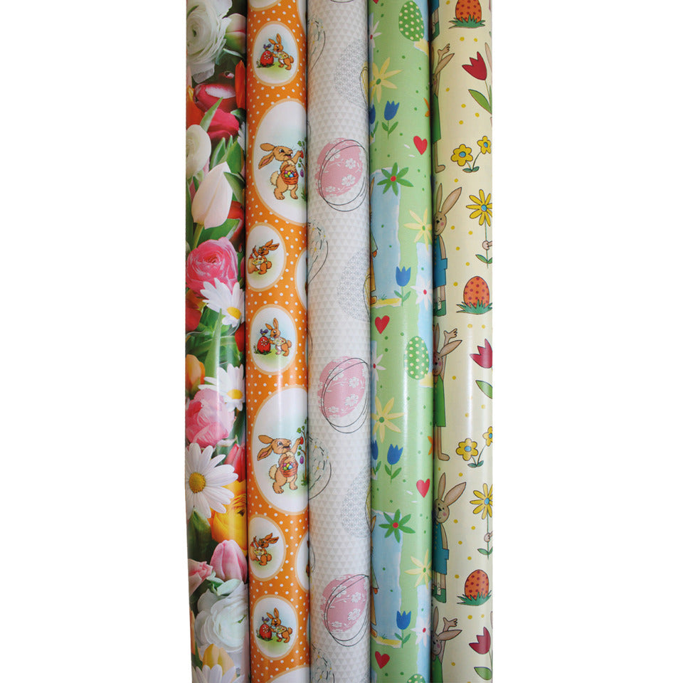 Oster-Geschenkpapierrolle, 2mx70cm, sortiert PRÄSENTA 33K03 651125 ZÖWIE 33K03 653125 Präsenta