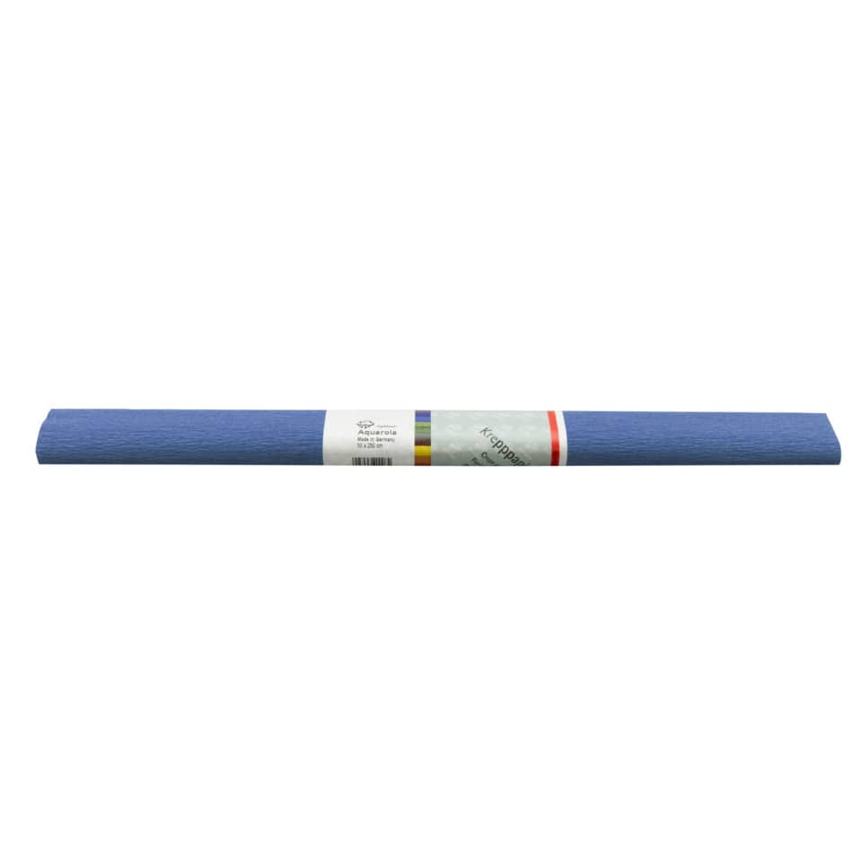 Krepppapier Aquarola, 50x250cm, dunkelblau WEROLA 82061-4645 AQUAROLA 82061-4645