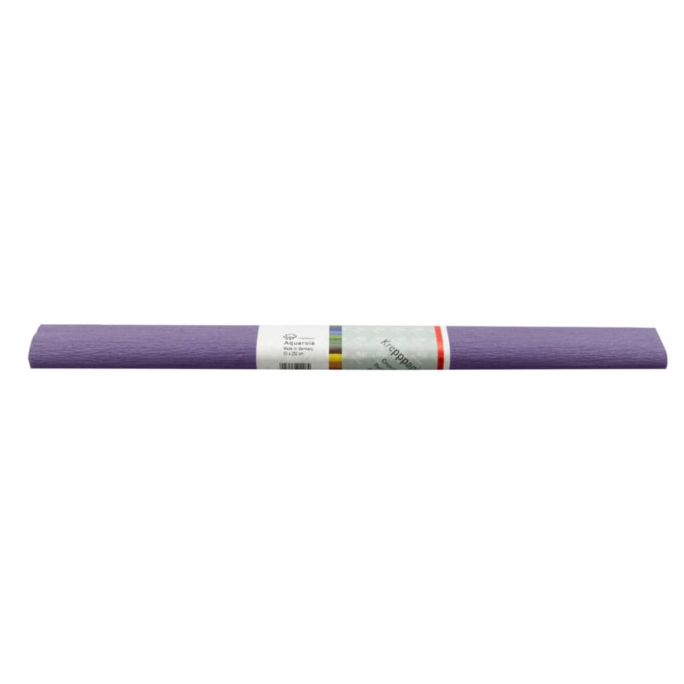 Krepppapier Aquarola, 50x250cm, lila WEROLA 82061-4640 AQUAROLA 82061-4640