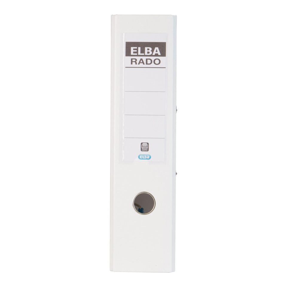 Ordner rado plast, A4, 80mm, weiß ELBA 100022632 ELBA 100022632 10497WE