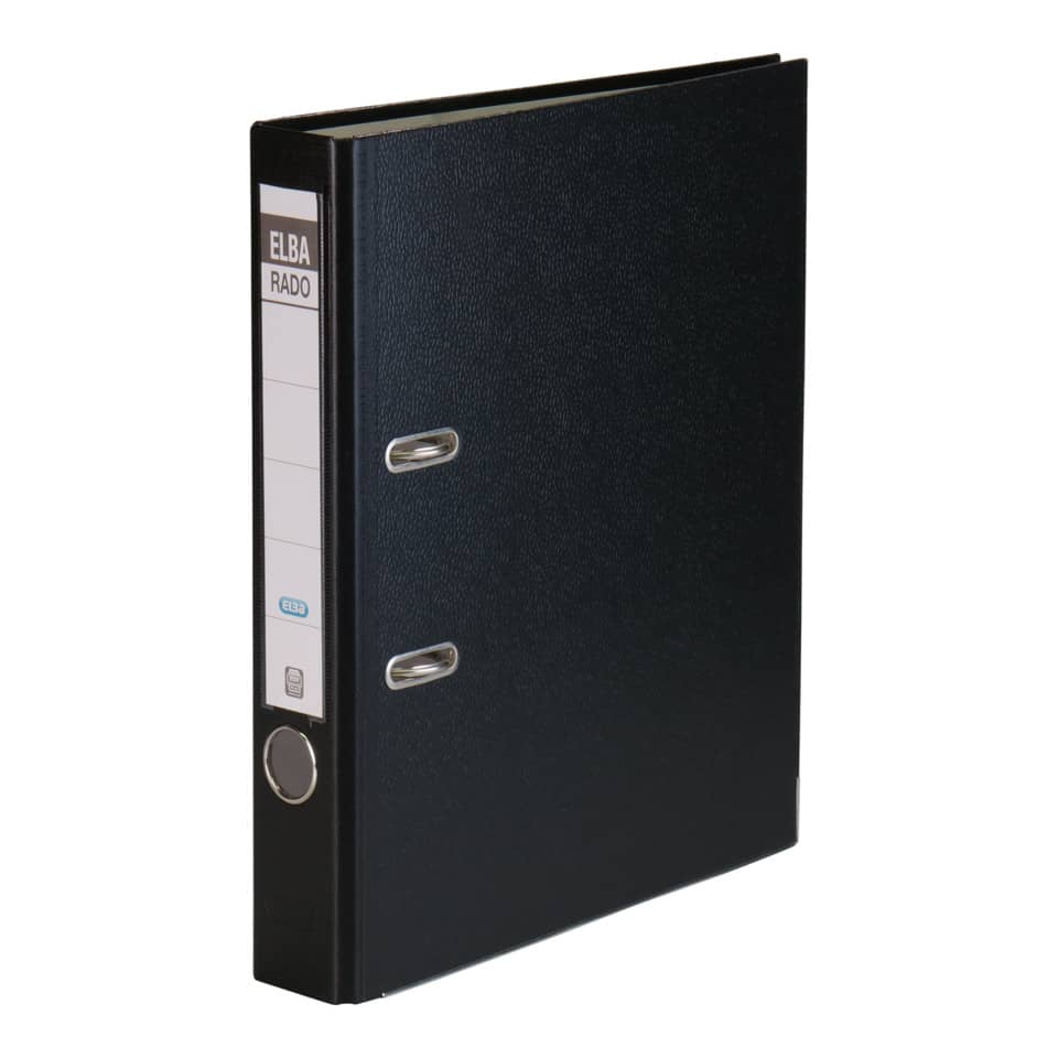 Ordner rado brilliant, A4, 50mm, schwarz ELBA 100022610 ELBA 100022610 10414SW