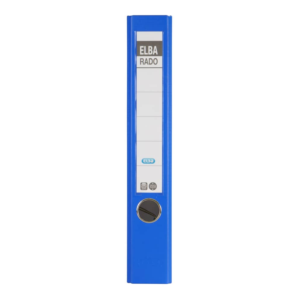 Ordner rado brilliant, A4, 50mm, blau ELBA 100022605 ELBA 100022605 10414BL