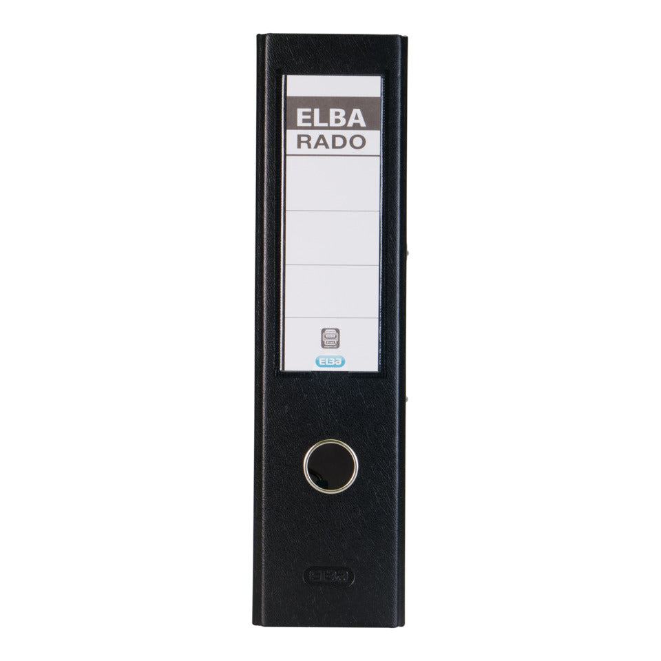 Ordner rado plast, A4, 80mm, schwarz ELBA 100022631 ELBA 100022631 10497SW