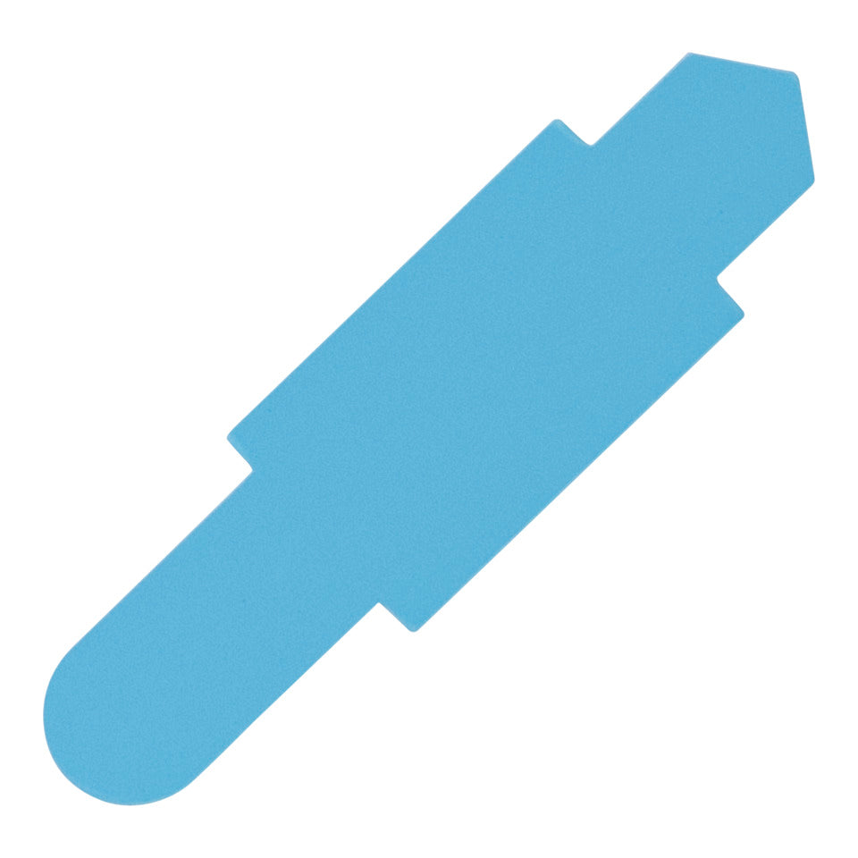 Stecksignal PVC, 100 Stück, hellblau ELBA 100420853 ELBA 100420853 80519 HB PG=100ST