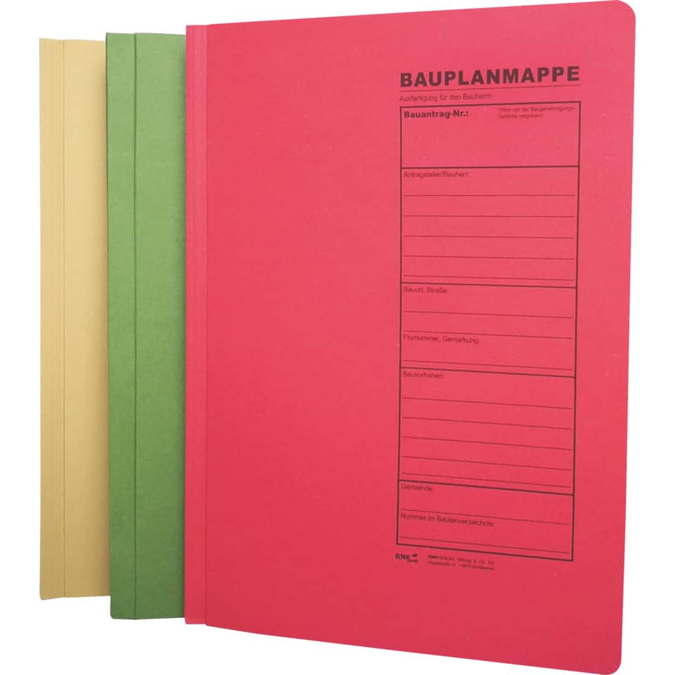 Bauplanhefter, B4, 3 Stück, sortiert RNK 2777 RNK 2777 PG=3St