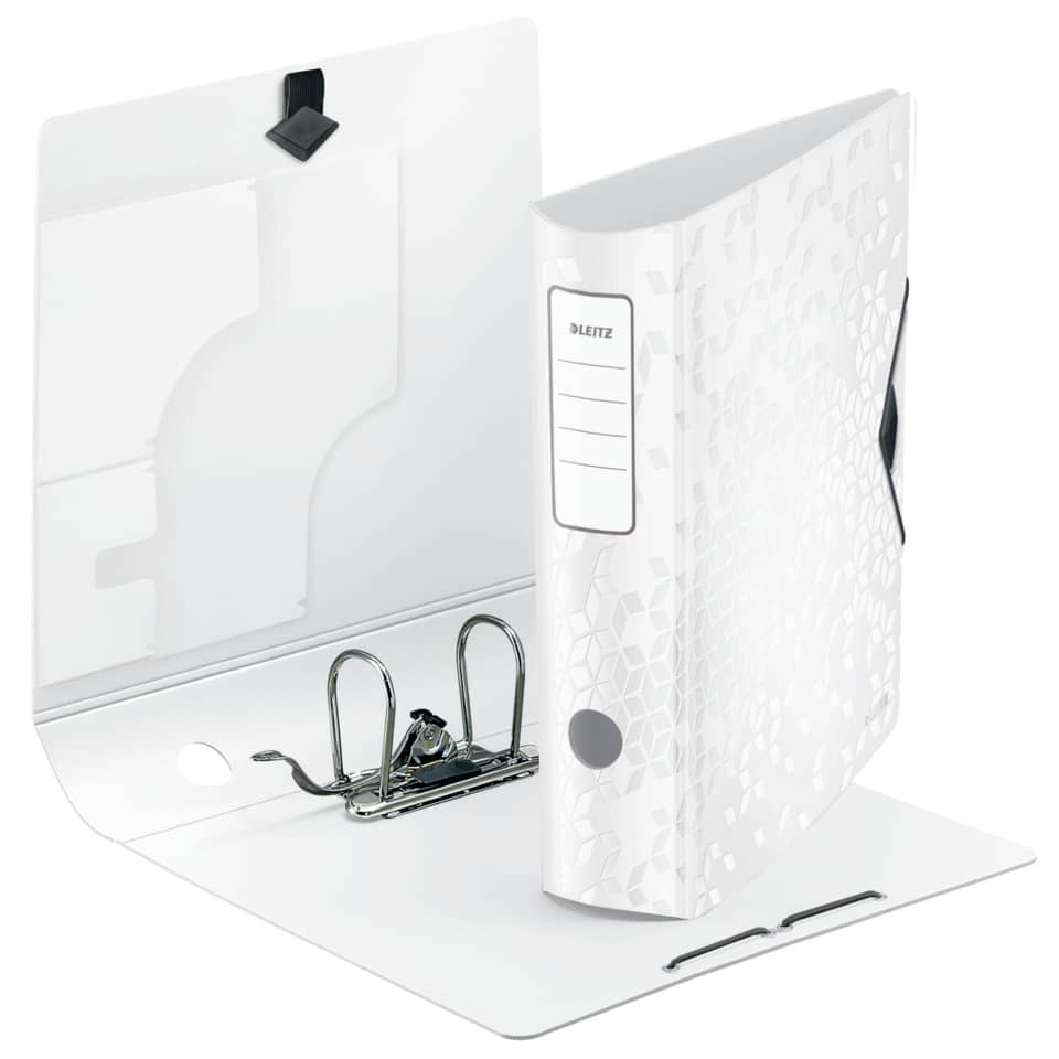 Qualitäts-Ordner Active WOW, A4, 80mm, PP, weiß LEITZ 1106-00-01 LEITZ 1106-00-01 WOW PP