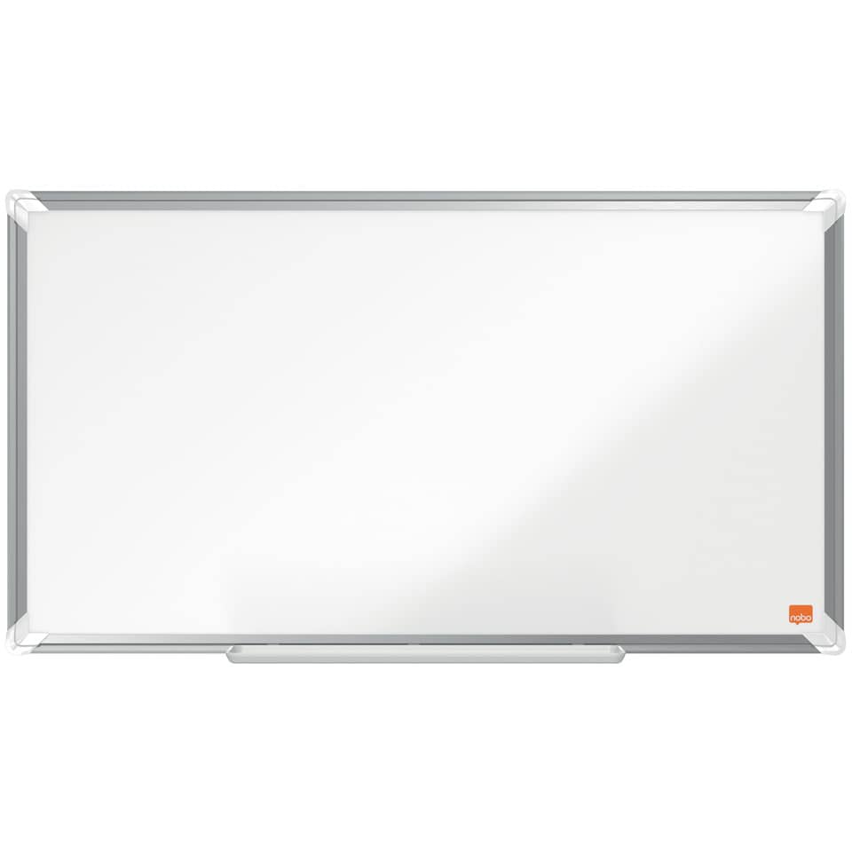 Whiteboard Premium Plus Emaille Widescreen 32", magnetisch, Aluminiumrahmen, weiß NOBO 1915365