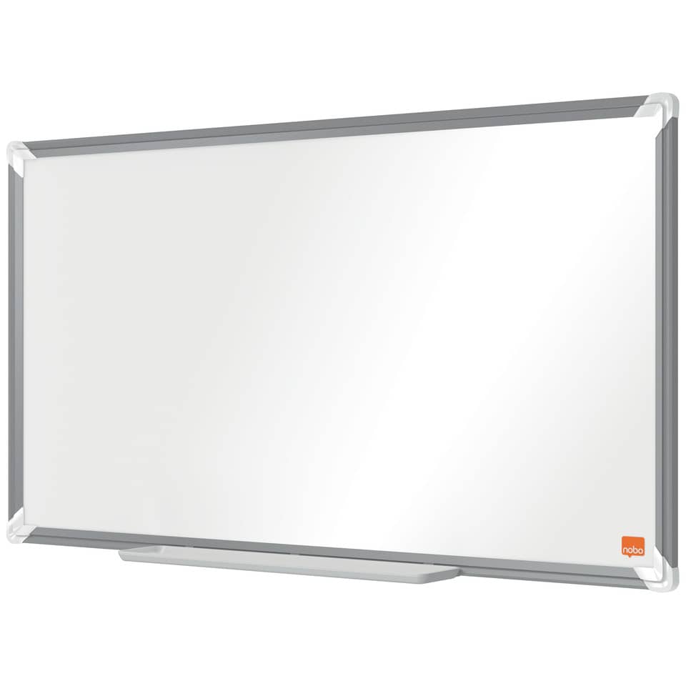 Whiteboard Premium Plus Emaille Widescreen 32", magnetisch, Aluminiumrahmen, weiß NOBO 1915365