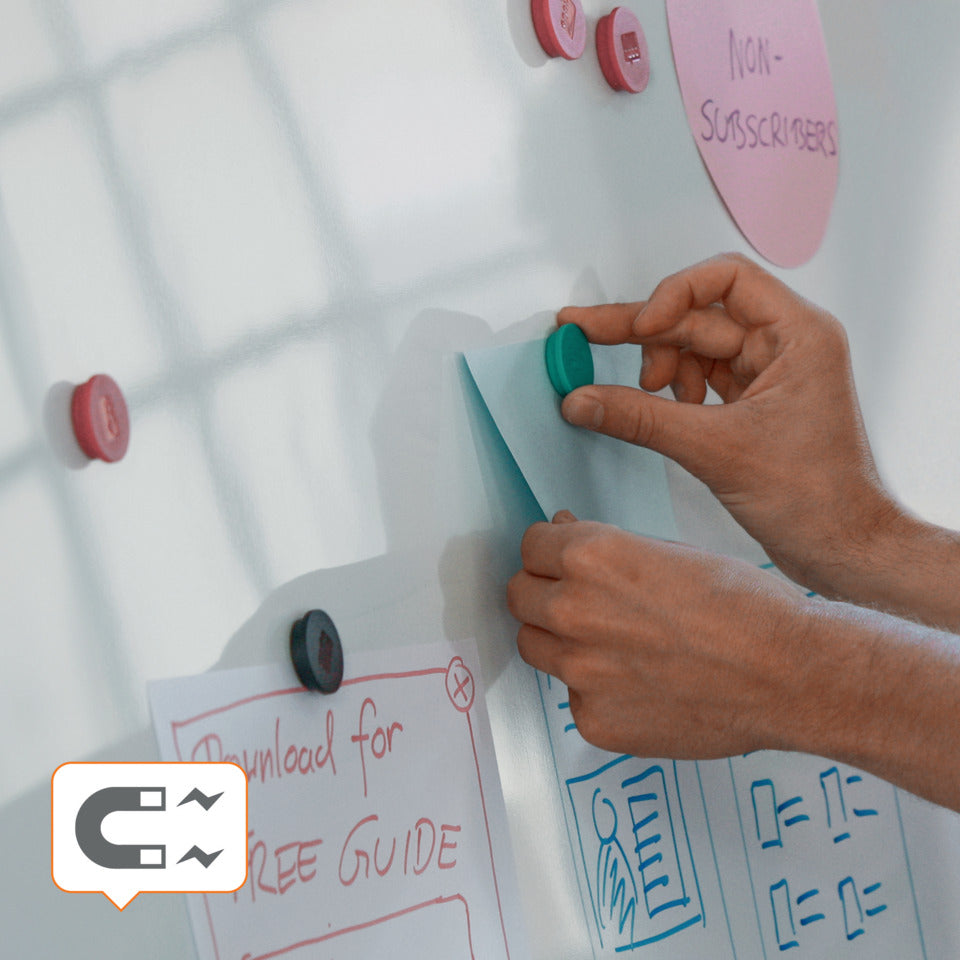 Whiteboard Premium Plus Emaille Widescreen 32", magnetisch, Aluminiumrahmen, weiß NOBO 1915365