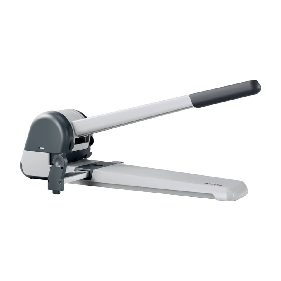 Superlocher, 250 Blatt, Anschlagschiene, Aluminium, silber LEITZ 5182-00-84