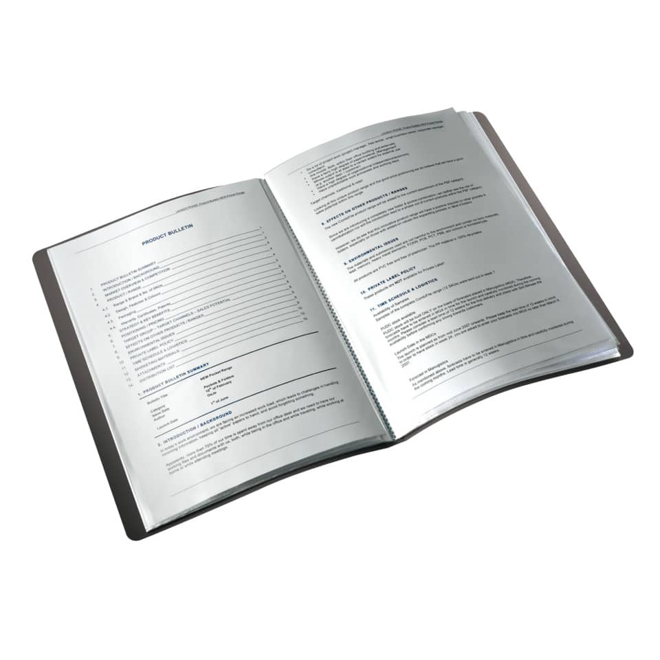 Sichtbuch Solid, A4, PP, 40 Hüllen, schwarz LEITZ 4565-10-95 LEITZ 4565-10-95 PP 40 Hüllen