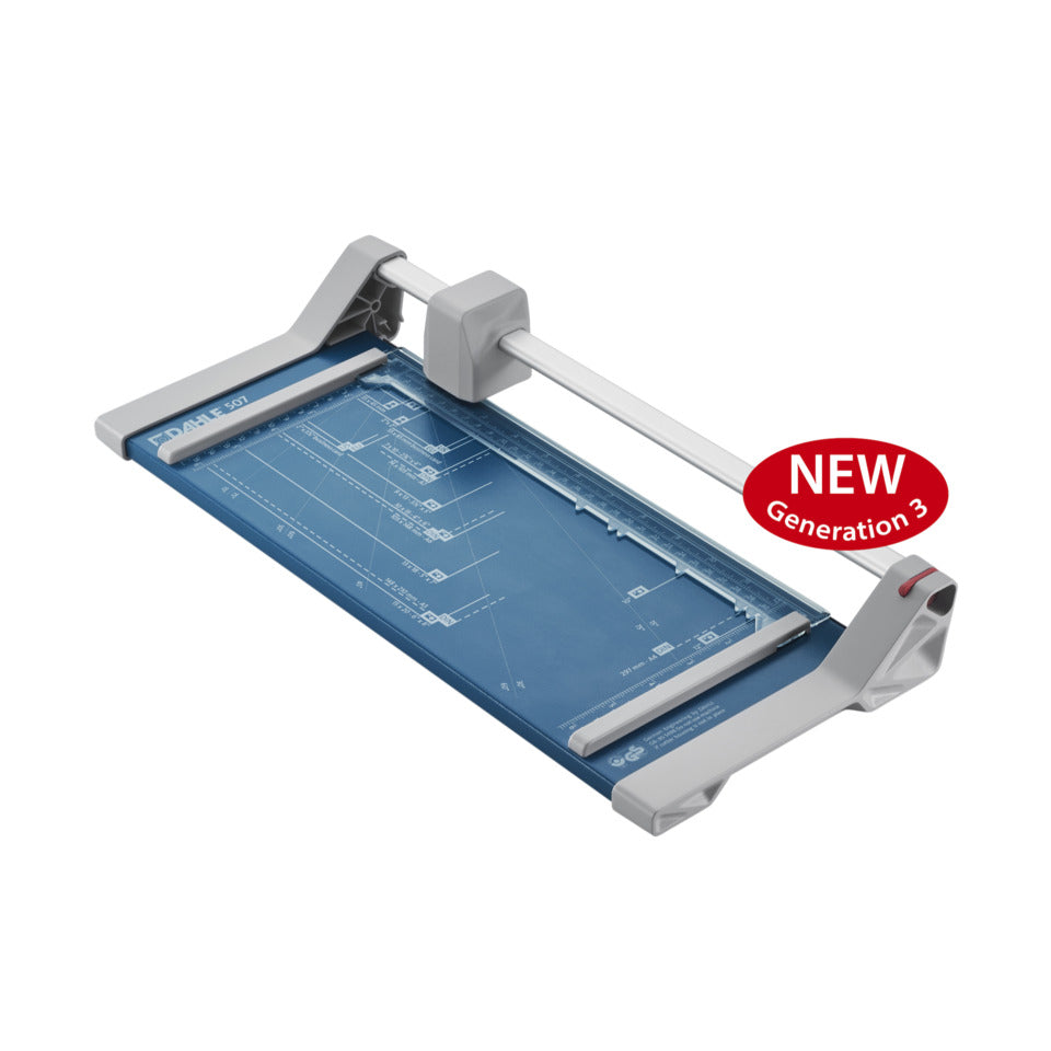 Rollenschneider 507, 209 x 449 mm, 320 mm, 0,8 mm, 8 Blatt DAHLE 00507-24040