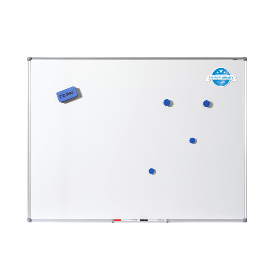 Whiteboardtafel, 90x120cm, Alurahmem, weiß emailliert DAHLE 96111-20113 DAHLE 096111-20113 weiß emailliert
