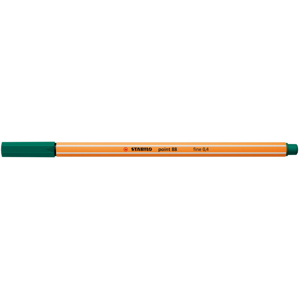 Fineliner point 88®, 0,4 mm, tannengrün STABILO 88/53